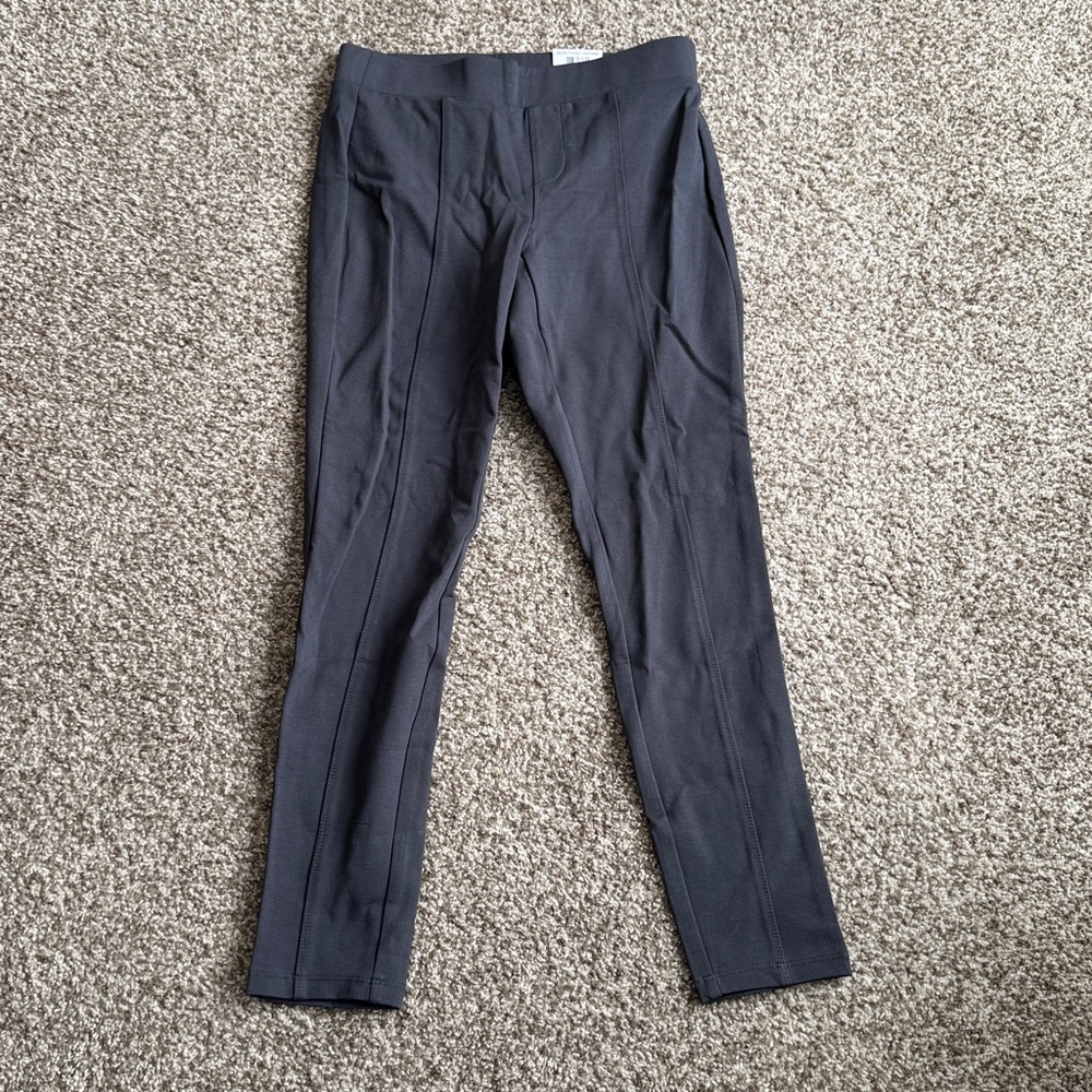 Style & Co. Charcoal Seam Front Leggings